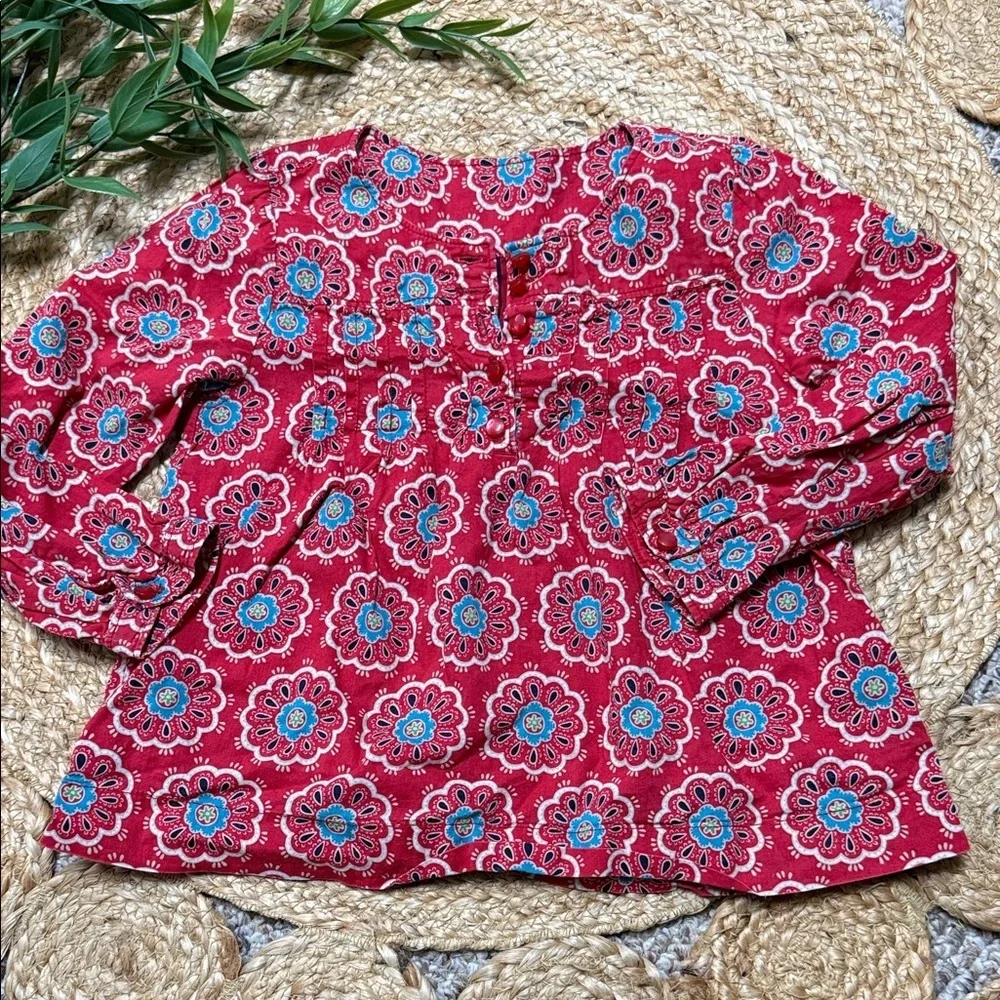 Baby gap Floral Tunic Blouse. Size 3-4